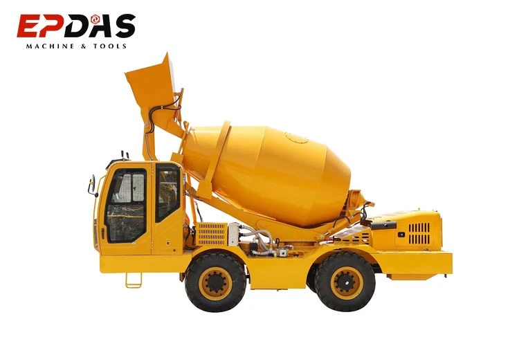 Xe trộn bê tông tự hành