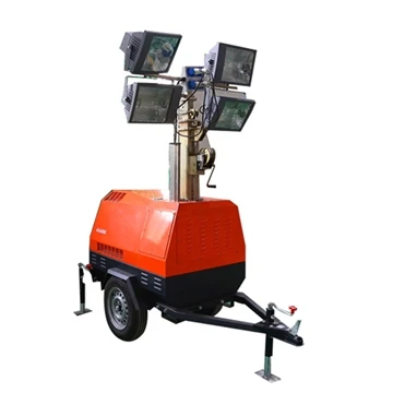 Thiết kế của tháp chiếu sáng máy phát điện rơ moóc phải phù hợp với tòa nhà